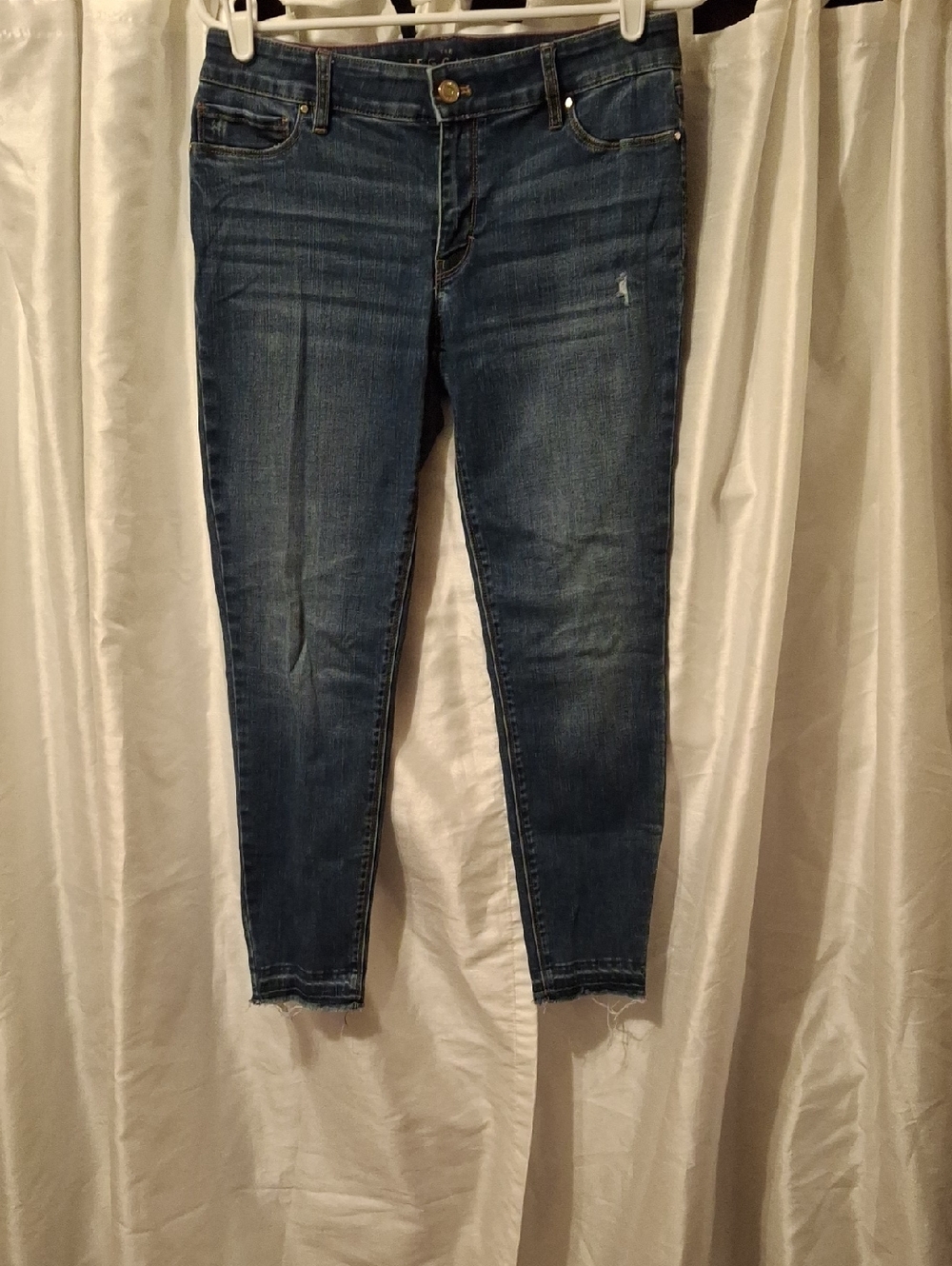 Women’s Dark Blue Slim Ankle Jeans